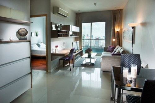 1 bedroom condo for rent at Circle Condominium - Condominium - Thanon Phetchaburi - Phetchaburi
