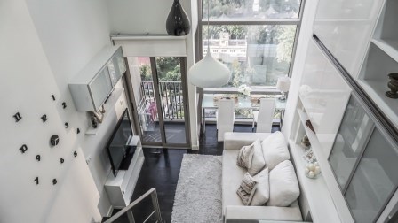 1 bedroom pet friendly duplex condo for rent at Ideo Morph 38 - คอนโด - พระโขนง - Thong Lo