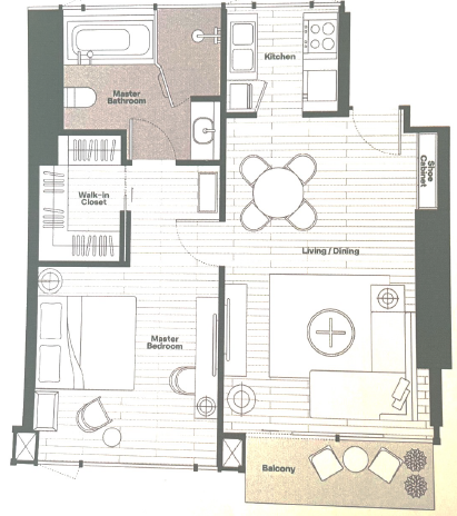 Dusit Residences 1 bedroom luxury property for sale - Condominium - Silom - Silom