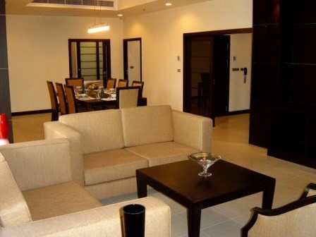 Grand Mercure Bangkok Asoke Residence 3 bedroom apartment for rent - Condominium - Khlong Toei Nuea - Asoke