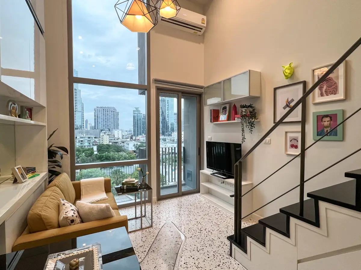 One bedroom condo for rent at Ideo Morph 38 