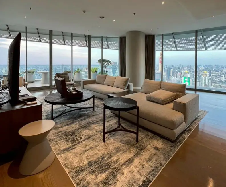 Magnolias Ratchadamri Boulevard 3 bedroom penthouse for rent - Condominium - Lumphini - Ratchadamri