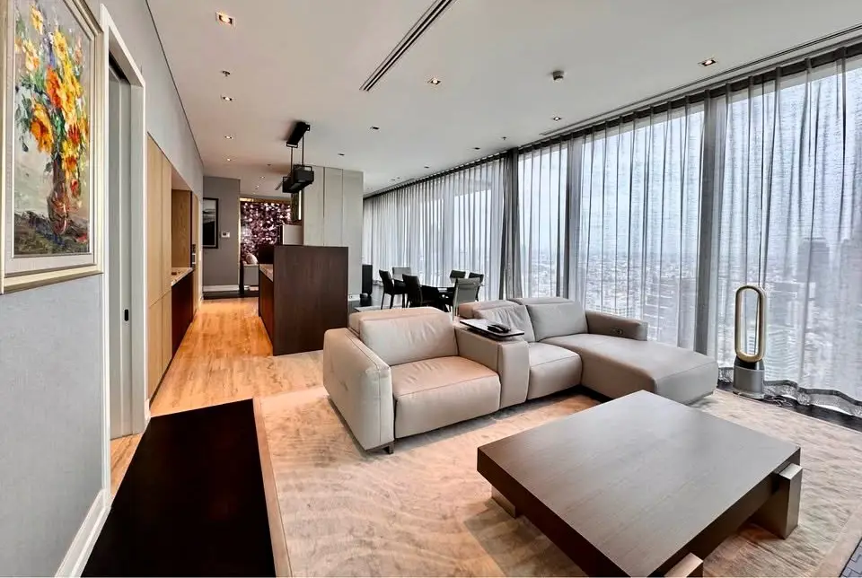 Ritz Carlton Residences 4 bedroom luxury property for rent - Condominium - Silom - Sathorn