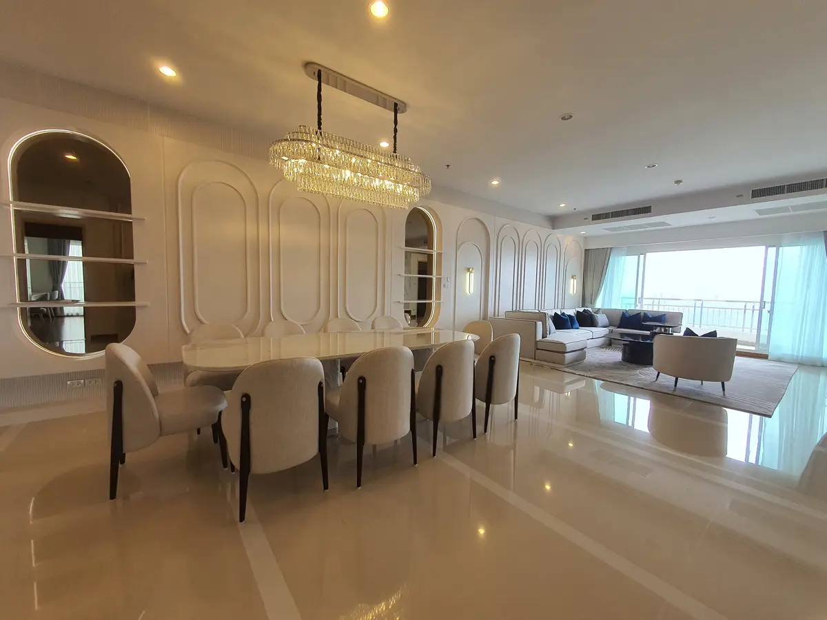 Supalai Prima Riva 4 bedroom penthouse for rent - Condominium - Chong Nonsi - Rama 3