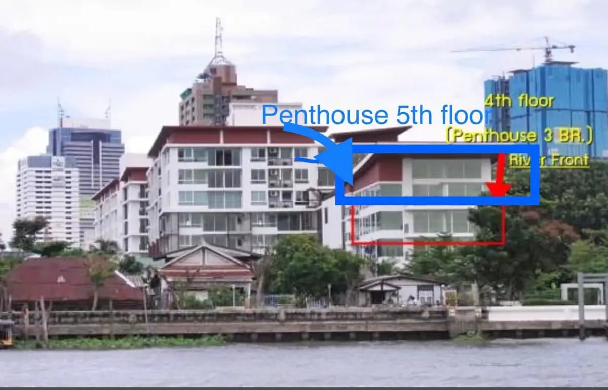 The Fine @ River 3 bedroom condo for sale - Condominium - Bang Lamphu Lang - Charoen Nakhon