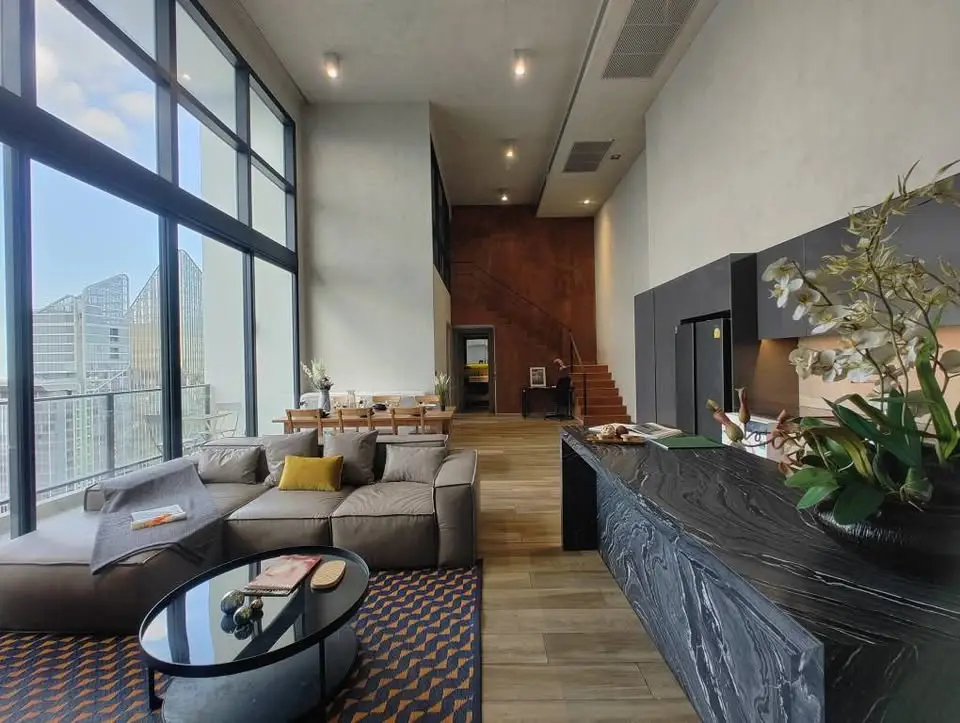 The Lofts Asoke 3 bedroom condo for rent - Condominium - Khlong Toei Nuea - Asoke