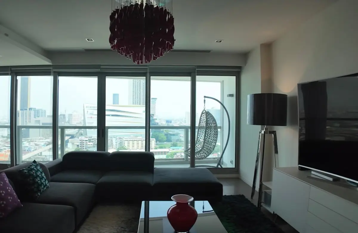 3 bedroom condo for rent and sale at The River - Condominium - Khlong Ton Sai - Charoen Nakhon