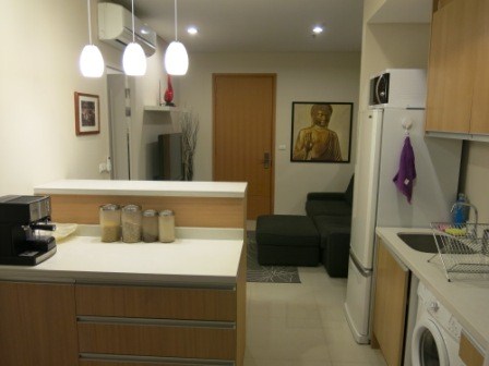 One bedroom condo for sale with tenant at Villa Asok - Condominium - Makkasan - Asoke