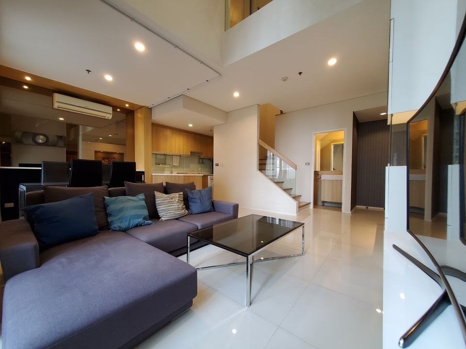 Villa Asoke 1 bedroom duplex condo for rent and sale - Condominium - Makkasan - Asoke