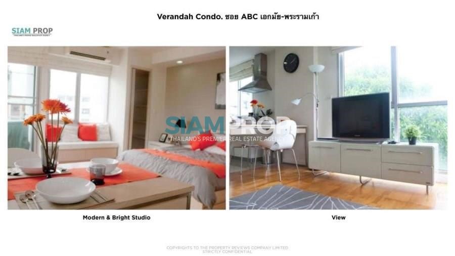 For sale Veranda Residence Condominium Soi ABC Ekkamai-Rama 9 - คอนโด -  - Soi Kernsub 1, Phet Phra Ram Road, Bangkapi, Huay Kwang, Bangkok 10320