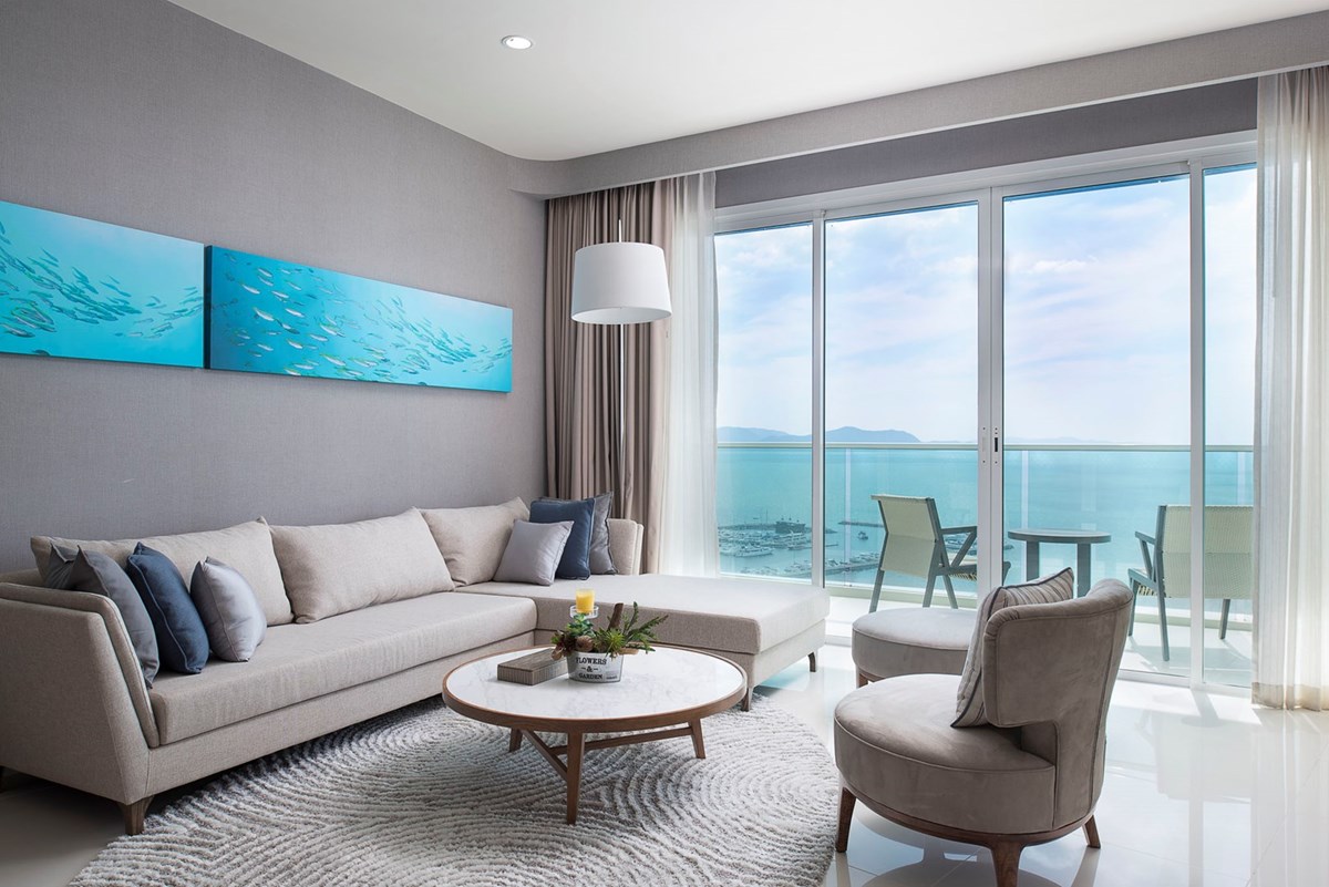 142 sq.m. 2 bedroom Na Jomtien Beach-front Condo - new and ready to move in   - Condominium - Na Jomtien - 