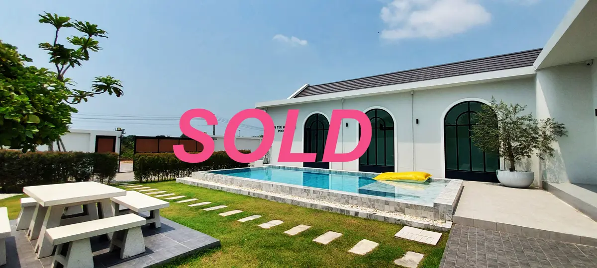 Large modern 3 bedroom pool villa on 1,650 sqm of land. - House - Ban Phe - Ban Phe