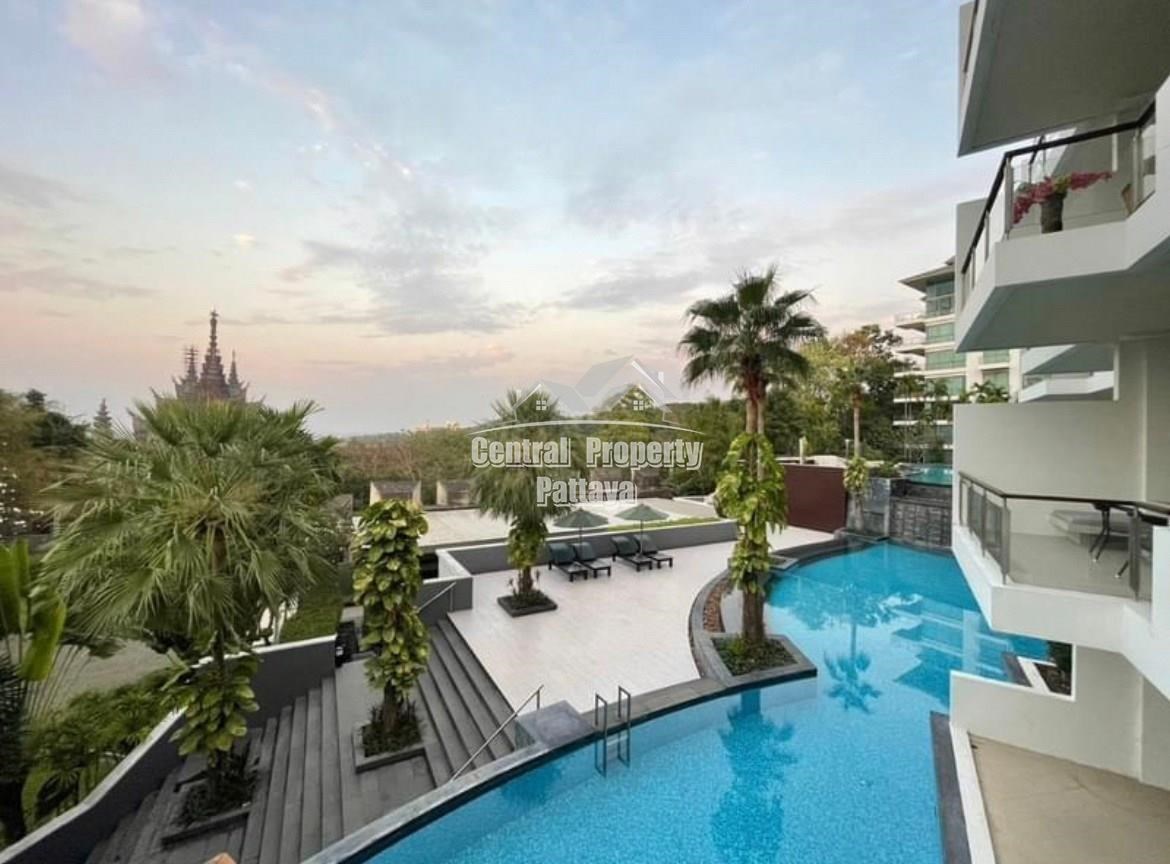 Fantastic, 2 bedroom, 2 bathroom, sea view unit for sale or rent in The Sanctuary, Wongamat.  - Condominium -  - 