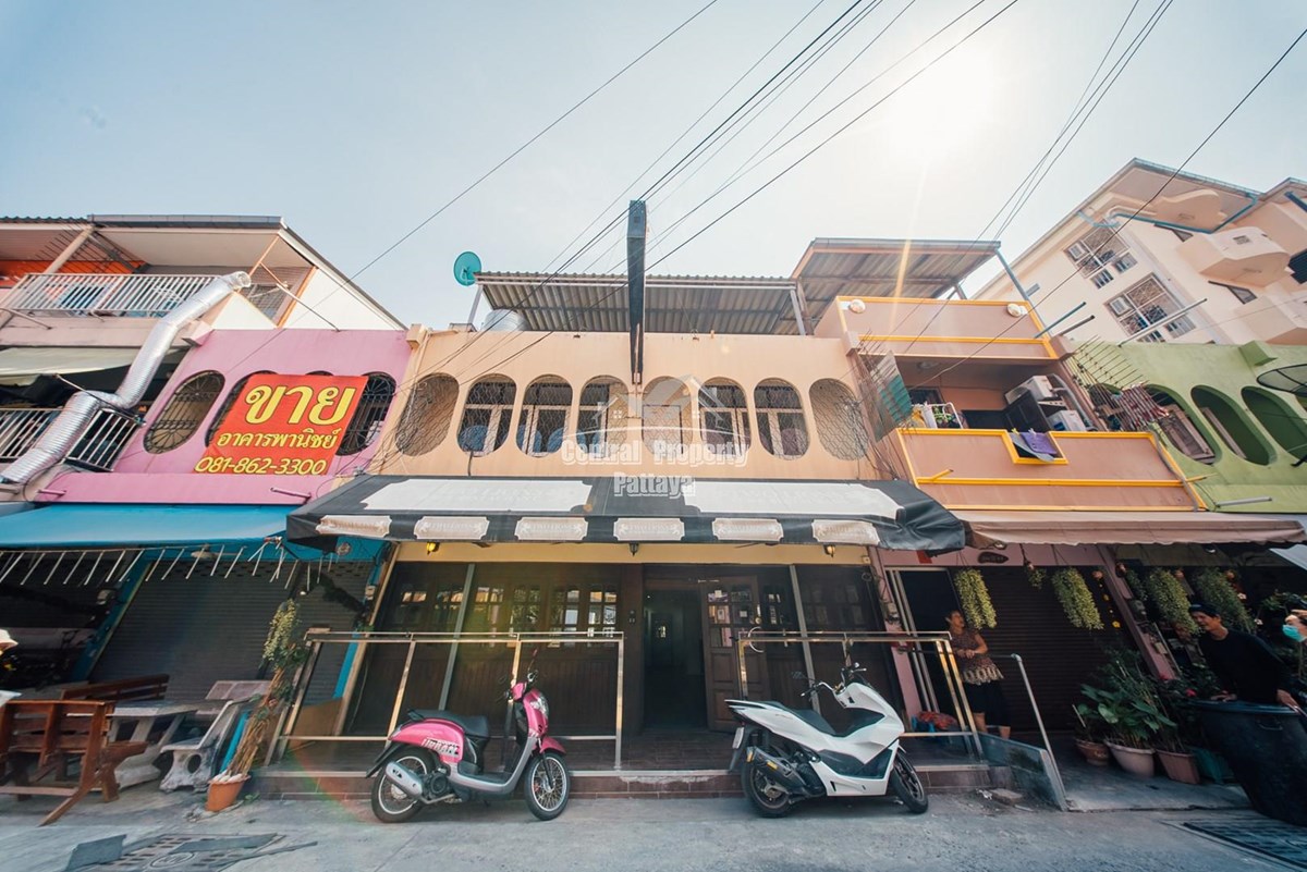  Prime Dual-Plot Commercial Building for Rent in Central Pattaya – High-Traffic Location! - Commercial - Pattaya Central - 