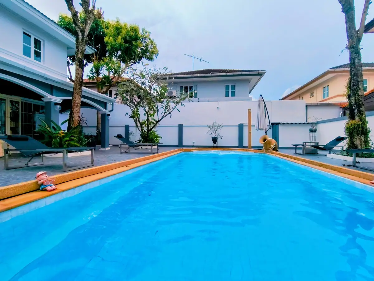 Double-Storey Detached Pool Villa At Chalong - House -  - 