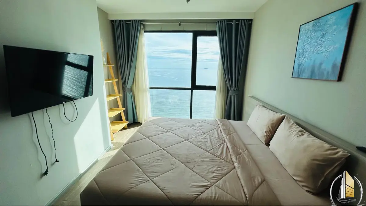 1-Bed Beachfront Condo for Rent in Jomtien, Pattaya - Condominium - Jomtien - 