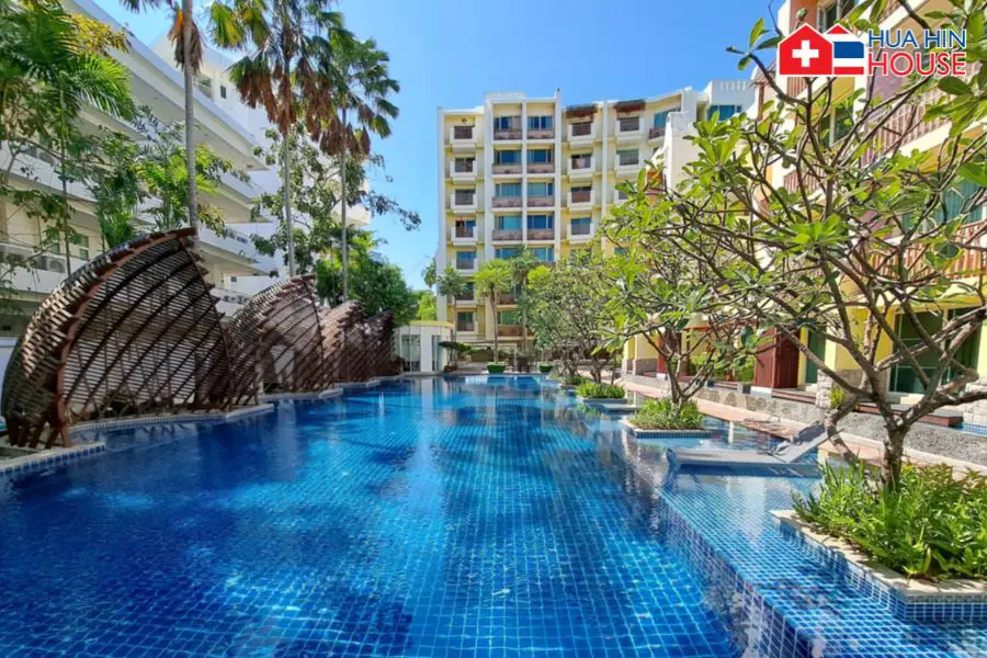 Condo is just 300m. walking to Beach - Condominium - Hua Hin - ็Hua Hin 