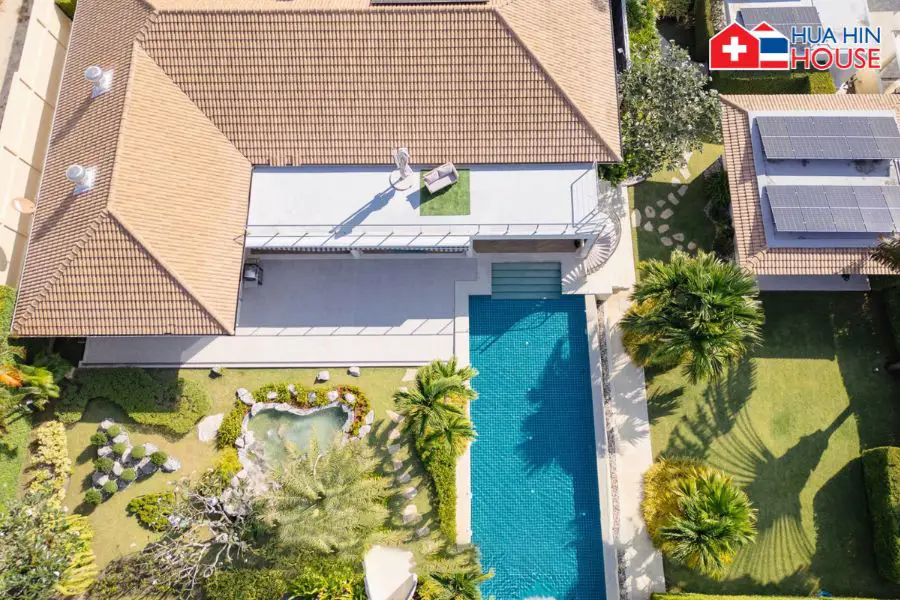 Luxury 180° Mountain View Pool Villa with Rooftop Terrace - House - Hua Hin - 