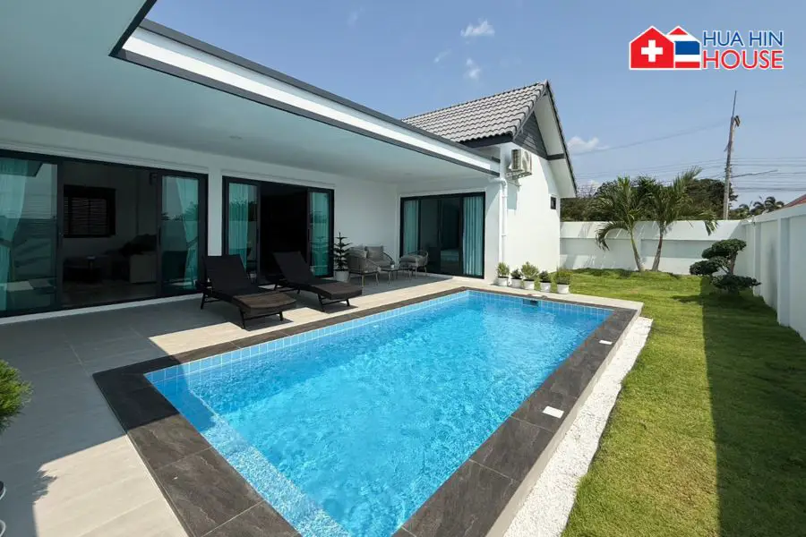 Brand New Modern Pool Villa in the Heart of Hua Hin – For Sale! - House -  - 