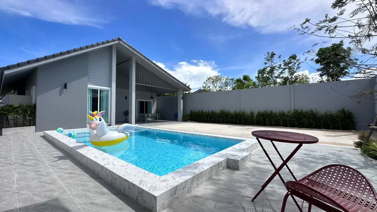 Cha-Am Pool Villa – Ideal for Living & Work - House - Cha-am - 
