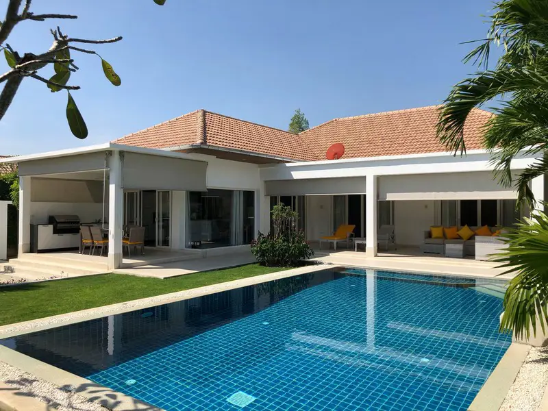 Modern Pool Villa for sale - House - Thap Tai - Soi Hua Na 21