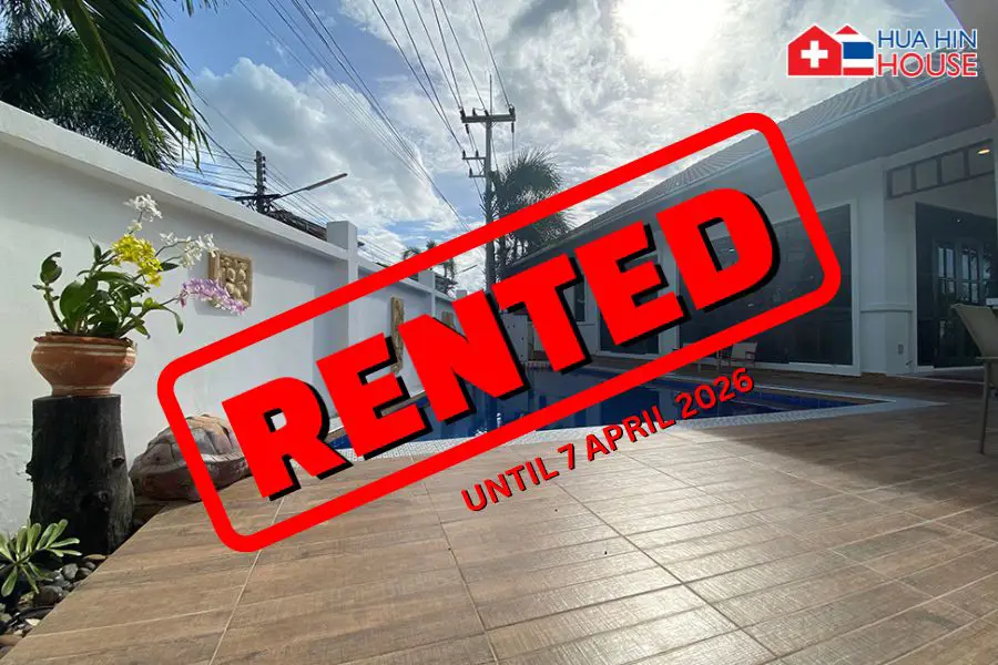 Beautiful Pool Villa for Rent Near Bluport - House - Nong Kae - Soi 112