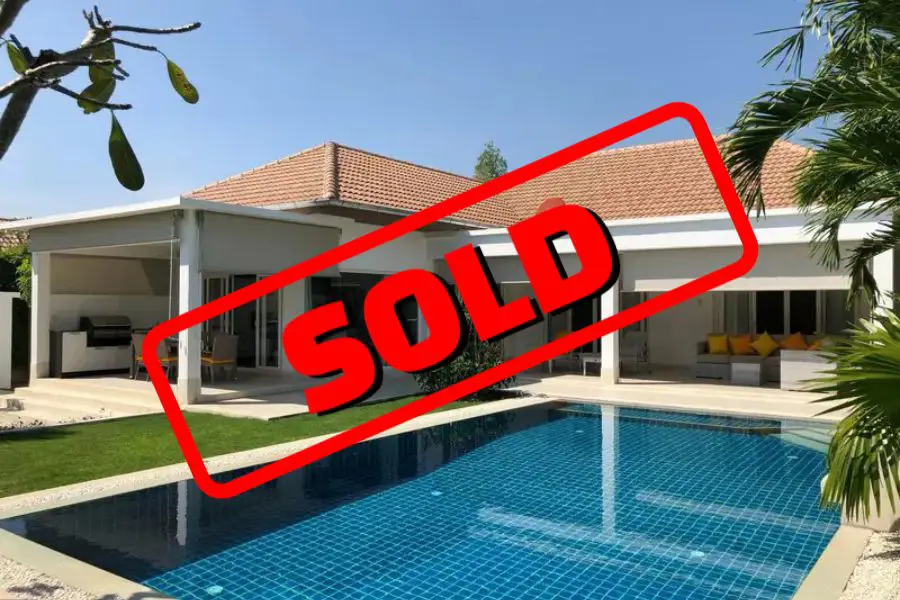 Modern Pool Villa for sale - House - Thap Tai - Soi Hua Na 21