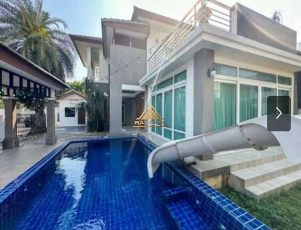 Pool Villa at North Pattaya 4  Bed 6 Bath for Sale and Rent  - House - Pattaya North - 