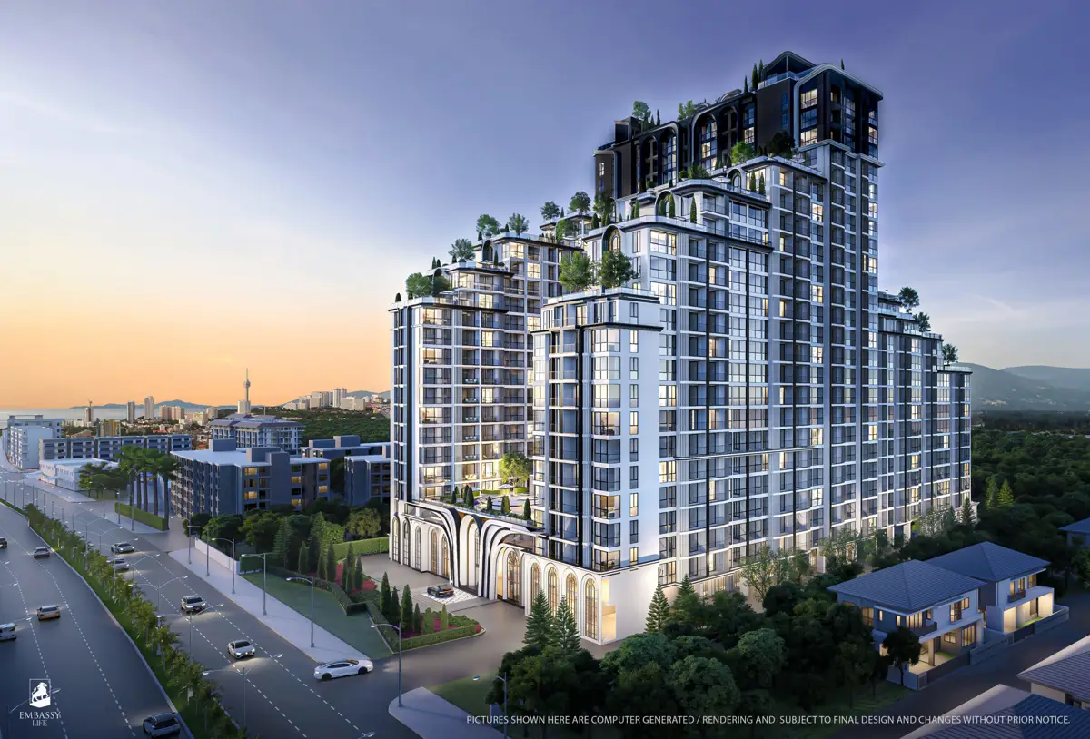 Embassy Life Condo 1 Bed for Sale - Condominium - Jomtien Second Road - 