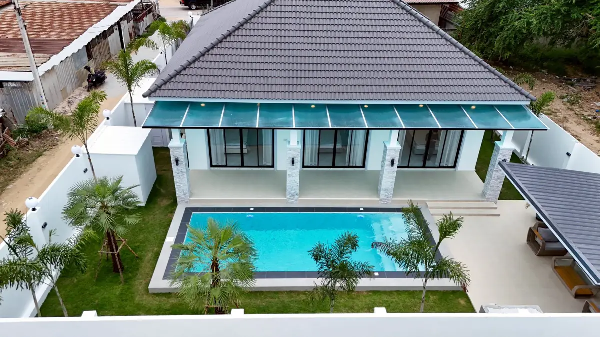Luxury Pool Villa For Sale - House - Huai Yai  - 