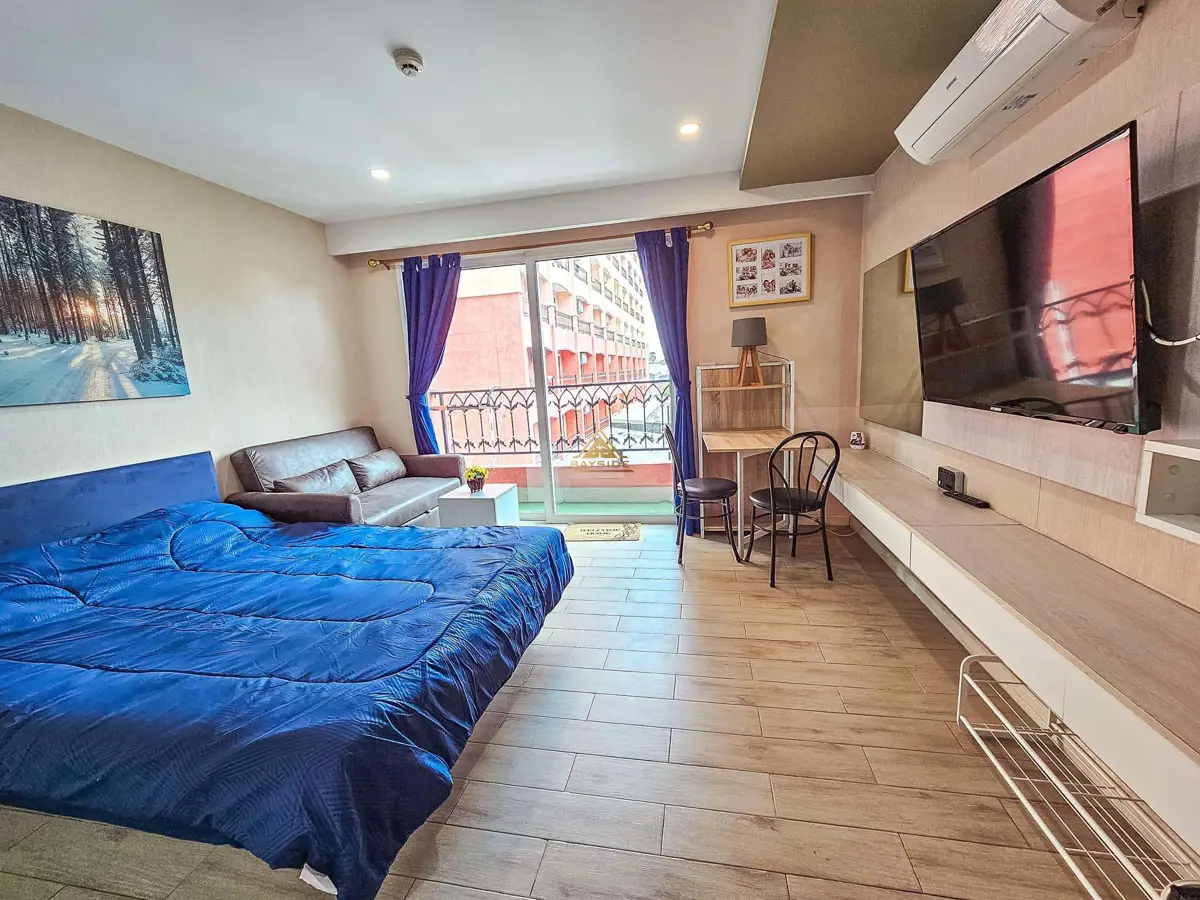 Seven Seas Cote d'Azur Studio Room for RENT - Condominium - Na Jomtien  - 