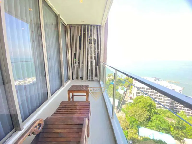 Baan Plai Haad 2 Beds Beachfront Condo in Wongamat for RENT - Condominium - Wong Amat Beach - 