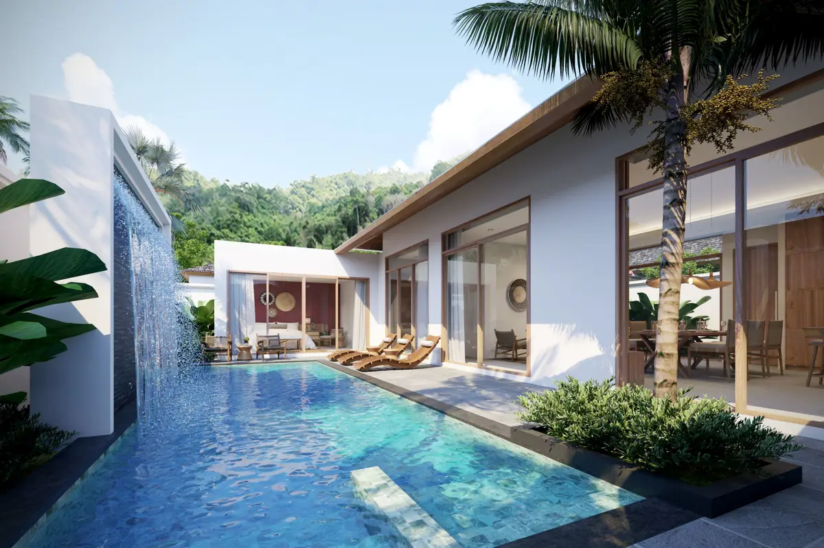 3 Bedroom Modern Phuvista 3 Naiyang Pool Villa - B11 - House - Sakhu - Sakhu, Thalang District, Phuket