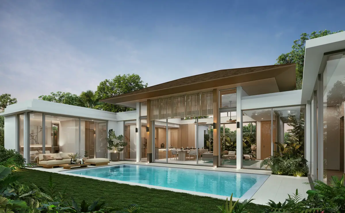 3 Bedroom 3 Bathroom Monstera Villas Thalang for sale - M8 - House - Talang - 