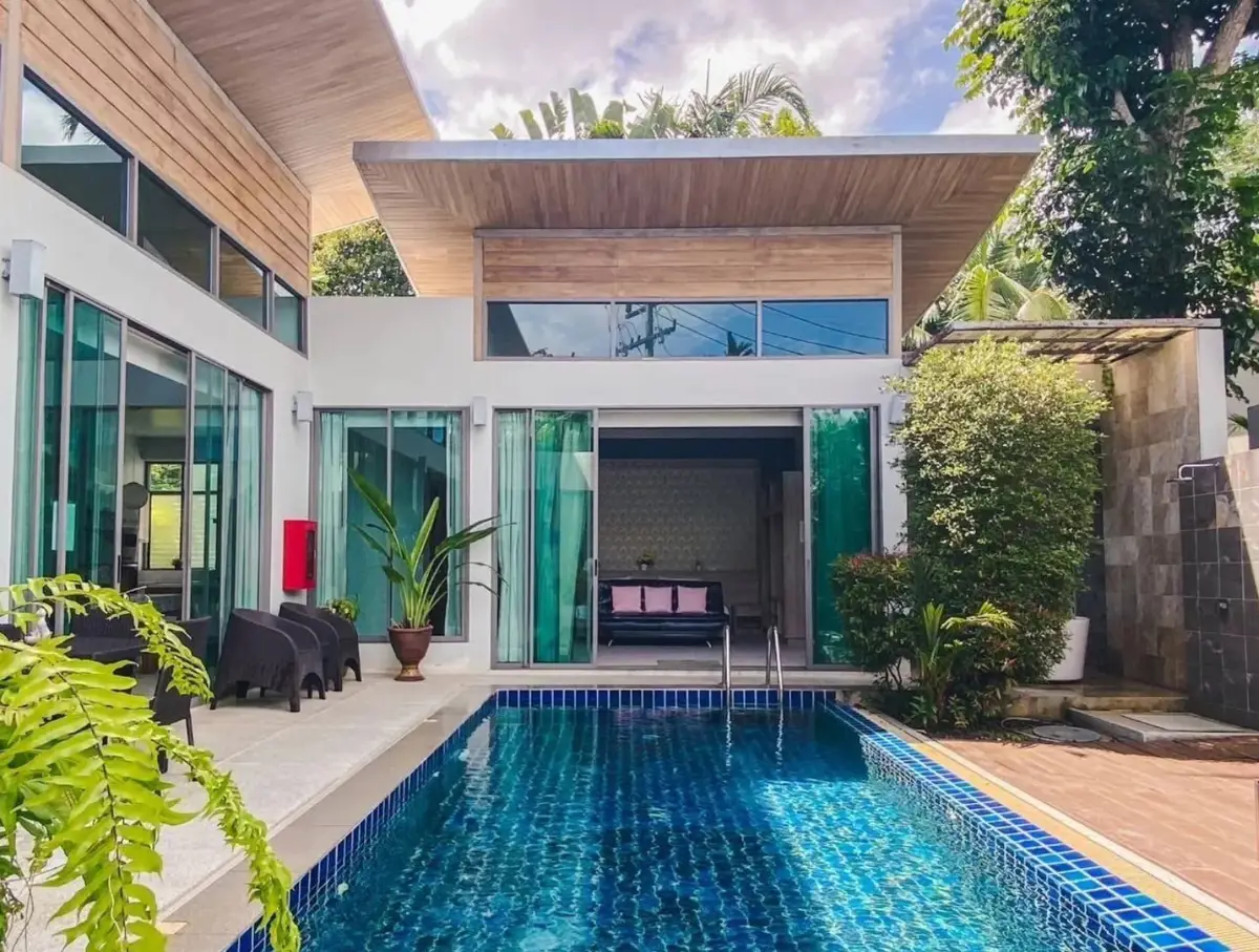 4 Bedroom Modern Mahogany Pool Villa - House - Choeng Thale - Choeng Thale, Phuket