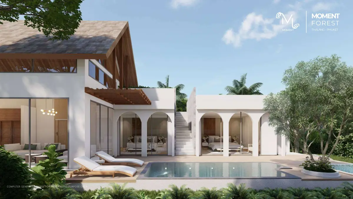 3 Bedrooms The Moment Forest Villa | A - House - Si Sunthon - Si Sunthon, Thalang, Phuket