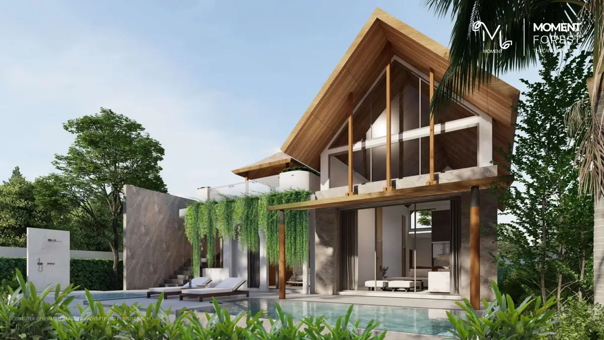 3 Bedrooms The Moment Forest Villa | B - House - Si Sunthon - Si Sunthon, Thalang, Phuket