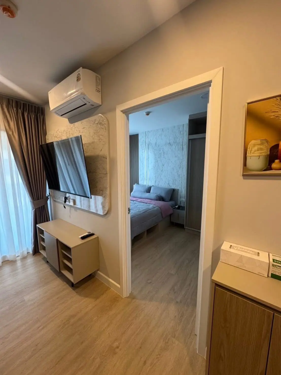 1 Bedroom 1 Bathroom The Cube Amaze Condo  - Condominium - Si Sunthon - 