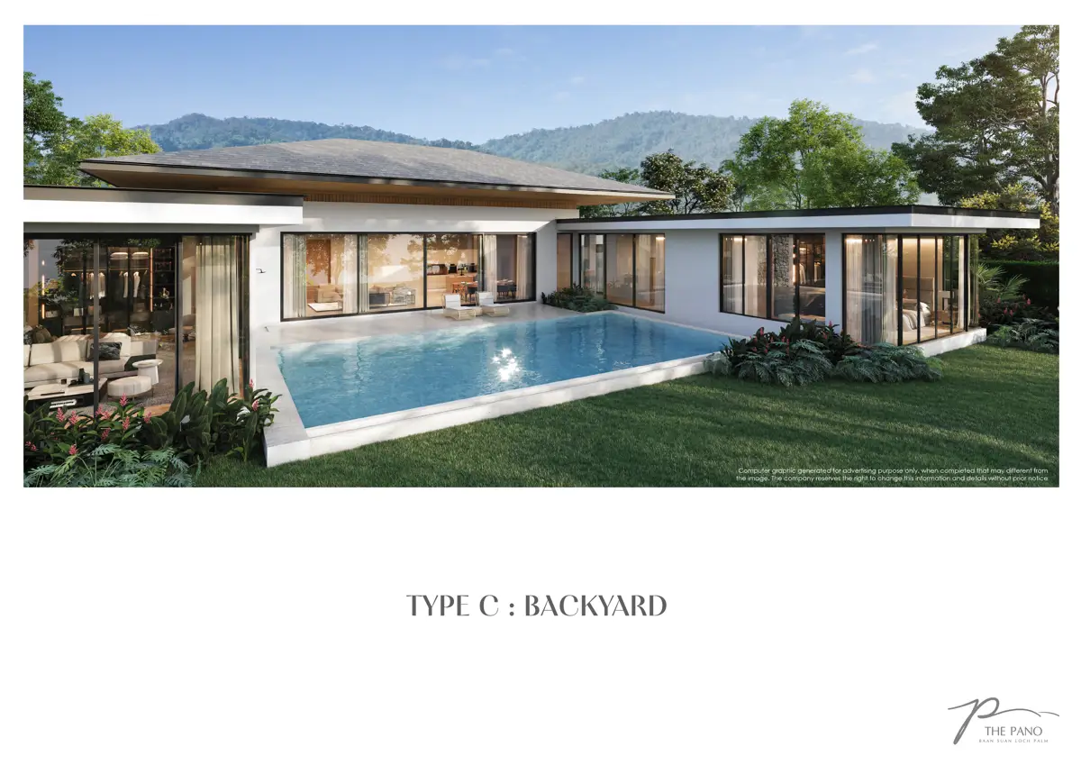 4 Bedroom 4 Bathroom The Pano Baan Suan Loch Palm for sale - C24 - House - Kathu - 