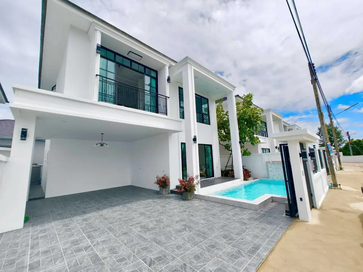 T.W. Garden Hill Sattahip 4 Bedroom house for rent - House -  - 