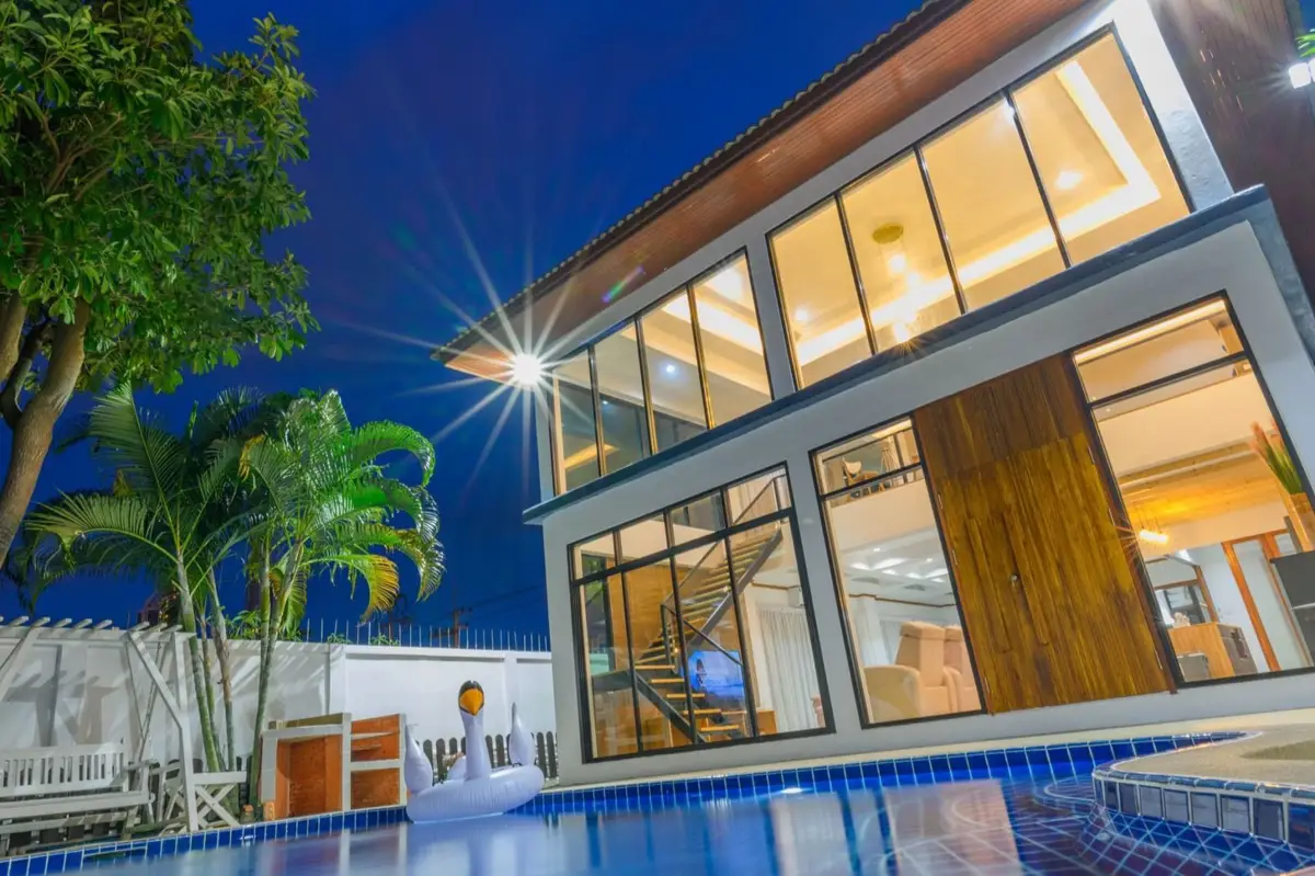 Pool villa Jomtien Chaiyaphruek 1 for sale and for rent - House -  - 