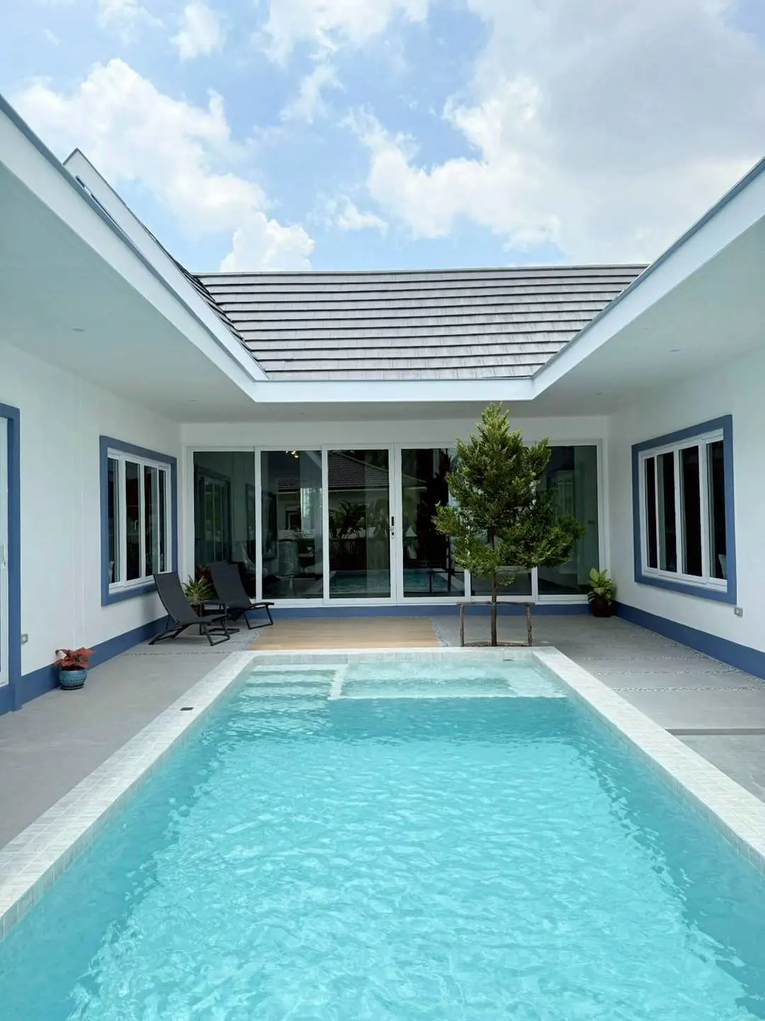 ARAYA HOME  NEW POOL VILLA  NORDIC STYLE IN PATTAYA 4 BED FOR SALE - House -  - 