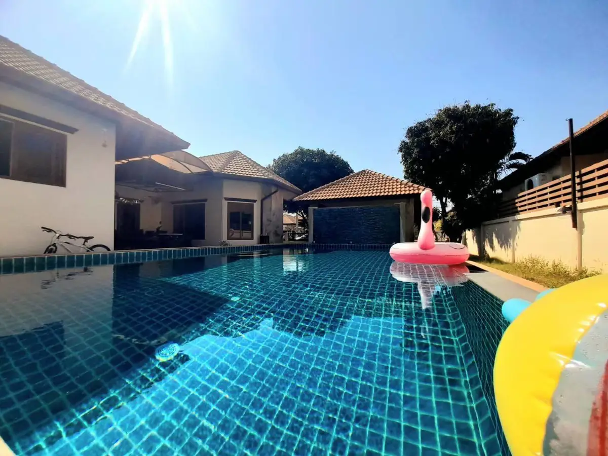 Pool Villa Near South Pattaya 3 Bedroom for sale - House -  - 