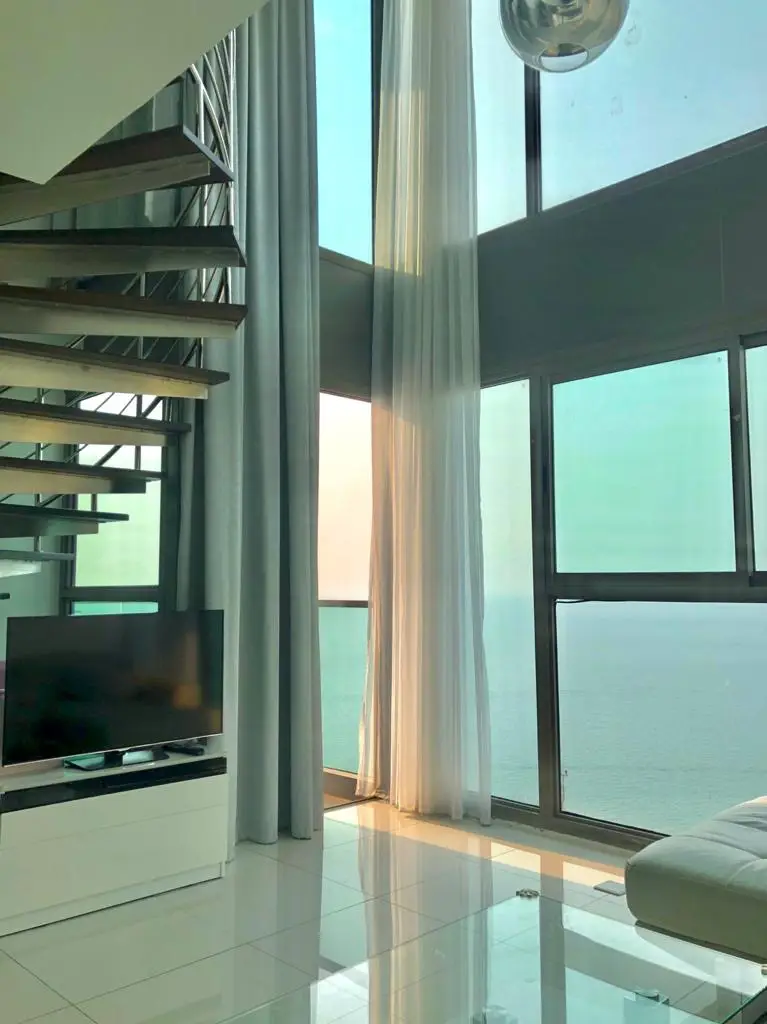 Wong Amat Tower 1 BR Seaview Duplex for sale - Condominium -  - 